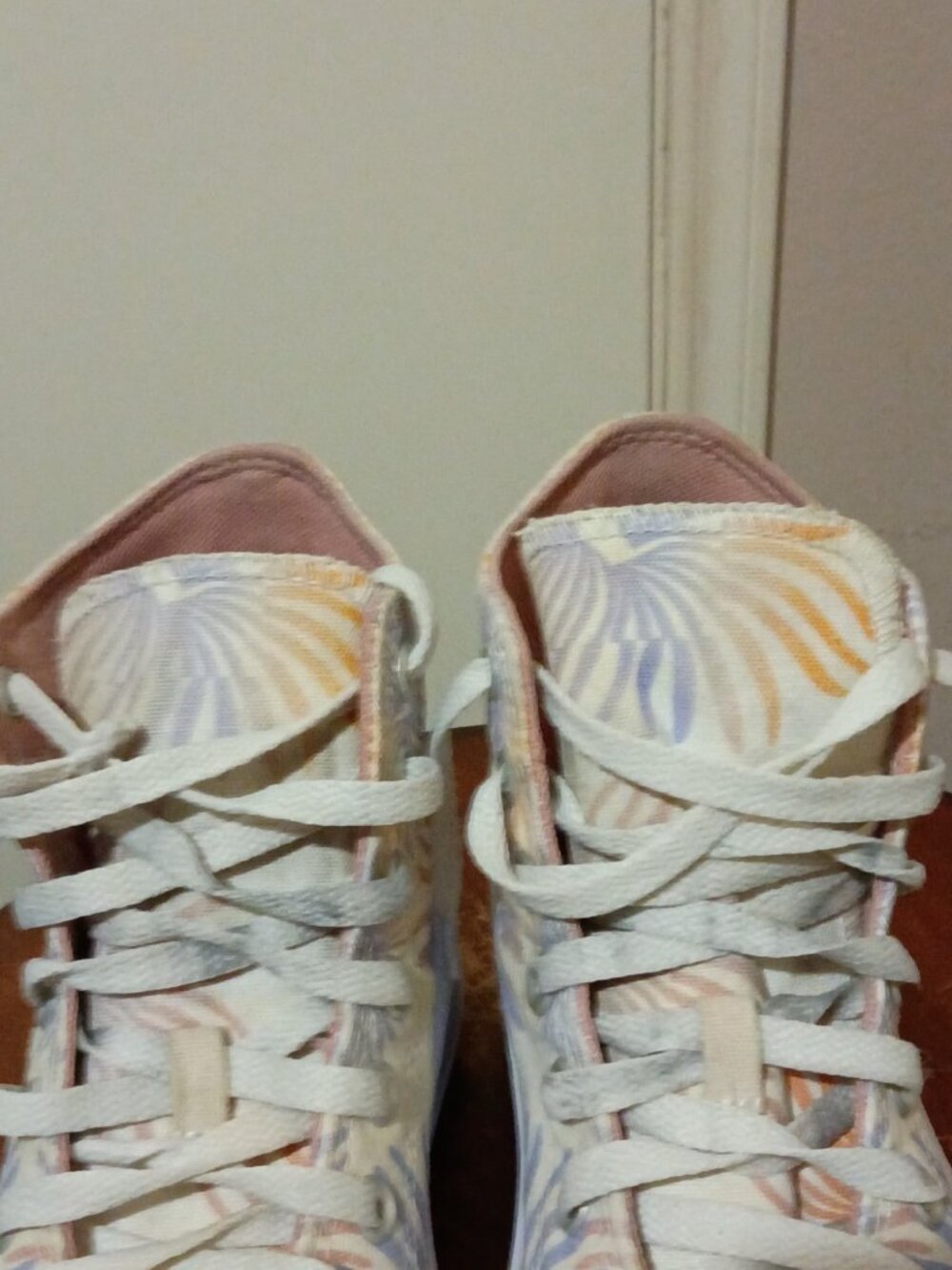 Converse Womens All-Star Move Floral Palm Size 9 Chuck Taylor Platform A06672C - Picture 5 of 13